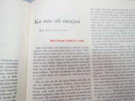 Joulukannel 1952 - Karjalan Liiton joulujulkaisu, sis. mm. artikkelit; Lempi Jääskeläinen - Kiviraunio, Ikuisia evakkoja, Hilja Valkeapää - Nainen käy