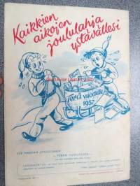 Terä - Joulu 1956 -kommunistisen nuorisoliikkeen lehden joulujulkaisu