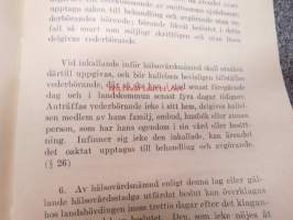 Valtionrautatiet (Kaikille) Sairaan- ja terveydenhoidon ohjesääntö 1928 Statsjärnvägarna (För alla) Reglemente för sjuk- och hälsovården