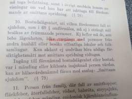 Valtionrautatiet (Kaikille) Sairaan- ja terveydenhoidon ohjesääntö 1928 Statsjärnvägarna (För alla) Reglemente för sjuk- och hälsovården