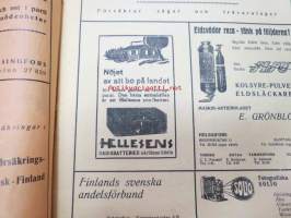Hälsning till svensk allmoge i Finland från Åbo Akademis studentkår våren 1936