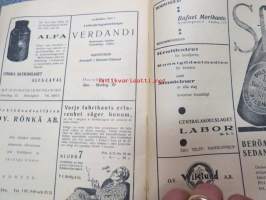Hälsning till svensk allmoge i Finland från Åbo Akademis studentkår våren 1936