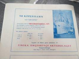 Julen på havet och hemma 1963 - Finska Sjömansmissionssälskapet -joululehti