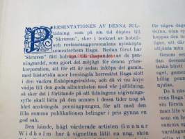 Skruven 1925 - Hotell- och reataurangpersonalens jultidning (Sverige, Ruotsi) -joululehti