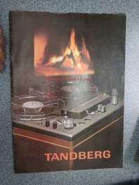 Tandberg bandspelare, radio, TV -myyntiesite