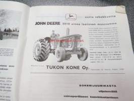 Teho 1965 nr 3-4 sis. mm. seur. artikkelit / kuvat / mainokset; Muko Oy, John Deere 5010, Kasvien vedentarve, Aiheuttaako nykyinen koneellistaminen mullan