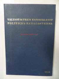 Valtiotieteen kandidaatit 1966 - Politices kandidasterna