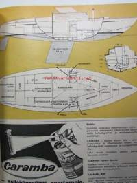 Tekniikan Maailma 1963 nr 4 -mm. Testissä 4 Perkins 4 OMC 480 4-Mer-Cruiser 4 Volvo/Penta Aquamatic, Suuren tyylin matkavene, Koeajossa Puch 150 SR ja NSU Prinz 4,