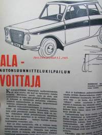 Tekniikan Maailma 1962 nr 1 -mm. Pieni Bassokotelo ja sen virittäminen, Citroen Ami6 koeajossa, Muovivene sukkamenetelmä, Autojen keskitysleiri, Mikä filmi on