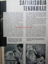 Tekniikan Maailma 1962 nr 1 -mm. Pieni Bassokotelo ja sen virittäminen, Citroen Ami6 koeajossa, Muovivene sukkamenetelmä, Autojen keskitysleiri, Mikä filmi on