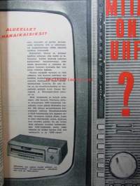Tekniikan Maailma 1962 nr 1 -mm. Pieni Bassokotelo ja sen virittäminen, Citroen Ami6 koeajossa, Muovivene sukkamenetelmä, Autojen keskitysleiri, Mikä filmi on