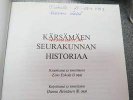 Kärsämäen seurakunnan historiaa I-II