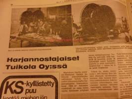 Koneviesti 1976 / 7 sis mm.Hevosvoimat hintapuntarissa.Veronannäyttely 1976.Traktori joka seitsemäs minuutti,Fiat.Lehmät ulos jasorvi