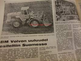 Koneviesti 1971 / 7 sis mm. Miten muokkaan.Melut on mitattu.Keskustelu jatkuu salaojituksesta.Uusi takakuormain.Fiat on