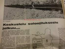 Koneviesti 1971 / 7 sis mm. Miten muokkaan.Melut on mitattu.Keskustelu jatkuu salaojituksesta.Uusi takakuormain.Fiat on