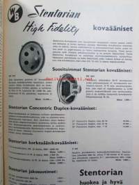 Tekniikan Maailma 1961 nr 3 -mm. Robert B. Barros Ocelotkatamari 16 solmua kesämökillä, Transistori siirtyy stereoon, Kantosiivet veneeseen mitta- ja