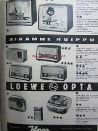 Tekniikan Maailma 1961 nr 3 -mm. Robert B. Barros Ocelotkatamari 16 solmua kesämökillä, Transistori siirtyy stereoon, Kantosiivet veneeseen mitta- ja
