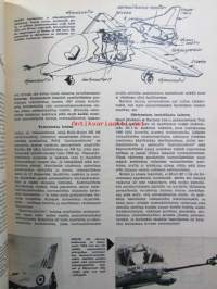 Tekniikan Maailma 1961 nr 3 -mm. Robert B. Barros Ocelotkatamari 16 solmua kesämökillä, Transistori siirtyy stereoon, Kantosiivet veneeseen mitta- ja