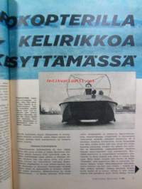 Tekniikan Maailma 1961 nr 3 -mm. Robert B. Barros Ocelotkatamari 16 solmua kesämökillä, Transistori siirtyy stereoon, Kantosiivet veneeseen mitta- ja