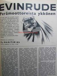 Tekniikan Maailma 1961 nr 6 -mm. Montako hevosta veneeseen, Transistorivastaanotin raudaton pääteaste, Urut ilman pillejä, Keskiluokan kinofilmit testissä Kuvat
