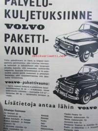 Tekniikan Maailma 1961 nr 6 -mm. Montako hevosta veneeseen, Transistorivastaanotin raudaton pääteaste, Urut ilman pillejä, Keskiluokan kinofilmit testissä Kuvat