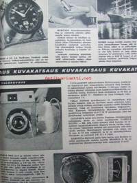 Tekniikan Maailma 1961 nr 6 -mm. Montako hevosta veneeseen, Transistorivastaanotin raudaton pääteaste, Urut ilman pillejä, Keskiluokan kinofilmit testissä Kuvat