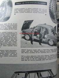 Tekniikan Maailma 1961 nr 6 -mm. Montako hevosta veneeseen, Transistorivastaanotin raudaton pääteaste, Urut ilman pillejä, Keskiluokan kinofilmit testissä Kuvat