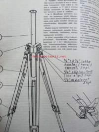 Tekniikan Maailma 1961 nr 7 -mm. Kokeilussa Liikennepoliisi autossa VDO nopeusvaroitin, Koekuvaa puolikinofilmikamera Olympus Pen, Kotitekoisia &quot;puujalkoja&quot;