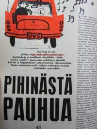 Tekniikan Maailma 1961 nr 10 -mm. Pihinästä pauhua eli autovahvistin matkaradiota varten, Automaattiset diaprojektorit ( Agfa Diamator H ja M, Braun D-40,