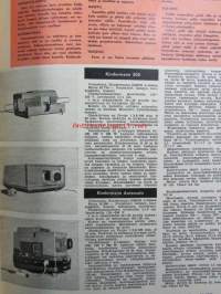Tekniikan Maailma 1961 nr 10 -mm. Pihinästä pauhua eli autovahvistin matkaradiota varten, Automaattiset diaprojektorit ( Agfa Diamator H ja M, Braun D-40,