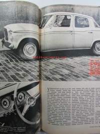 Tekniikan Maailma 1961 nr 10 -mm. Pihinästä pauhua eli autovahvistin matkaradiota varten, Automaattiset diaprojektorit ( Agfa Diamator H ja M, Braun D-40,