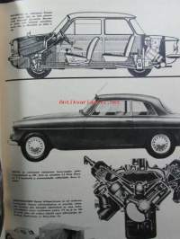 Tekniikan Maailma 1961 nr 10 -mm. Pihinästä pauhua eli autovahvistin matkaradiota varten, Automaattiset diaprojektorit ( Agfa Diamator H ja M, Braun D-40,