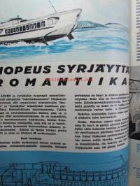 Tekniikan Maailma 1961 nr 11 -mm. Lähikuvauslaite kaksisilmäiseen peilikameraan, 3 Kanavainen stereo - Miksi ja miten, Kaksitarnsistoroitua äänilevyvahvistinta,