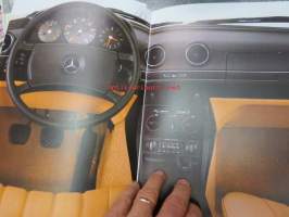 Mercedes-Benz 200D 240D 300D 1981 -myyntiesite, ruotsinkielinen