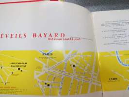 Réveils Bayard 1963-1964 -ranskalaisen kellovalmistajan luettelo, huomaa Walt Disney-kellot