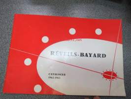 Réveils Bayard 1962-1963 -ranskalaisen kellovalmistajan luettelo, huomaa Walt Disney-kellot