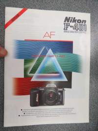 Nikon F-401 -myyntiesite