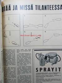 Tekniikan Maailma 1967 nr 10 -mm. Vesillä liikkujan liikenneopas, Glastron crestflite Johnson 100 hv, Polaroid Swinger nykyaikainen laatikkokamera, Formula K