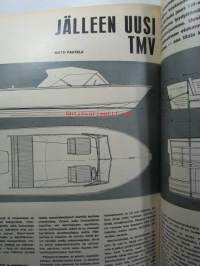 Tekniikan Maailma 1967 nr 15 -mm. Rakenna ruohonleikkurista lumilinko, Uusi TMV rakennepiirrustukset, Pieni stereokooderi, Koeajossa Toyota Corolla, Moottoripyörä