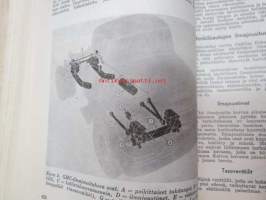 Autoteknillinen käsikirja, erittäin runsas kuvitus aikansa autoista, traktoreista, työkoneista ym.