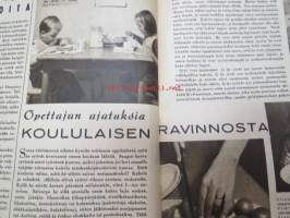 Kotiliesi 1945 nr 20, sis. mm. seur. artikkelit / kuvat / mainokset; Kansikuva Martta Wendelin, Kas-Kas kengänpohjavoide, Ohran jätetähkistä talkkunoita,