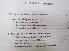Front am Polarkreis - Deutsche Soldaten im finnischen Urwald - Das Buch eines Lappland-Korps - Bestelleexemplar für die Truppe (ohne Aquarellwiedergaben)