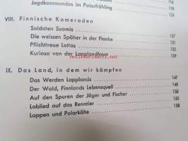 Front am Polarkreis - Deutsche Soldaten im finnischen Urwald - Das Buch eines Lappland-Korps - Bestelleexemplar für die Truppe (ohne Aquarellwiedergaben)