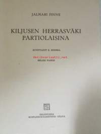 Kiljusen herrasväki partiolaisina