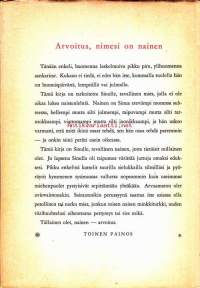 Tällainen olet, nainen, 1961.