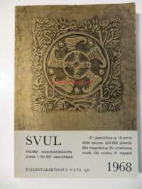 SVUL 1968 toimintakertomus vuodelta 1967