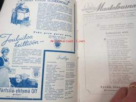 Maatalousnainen Joulu 1942