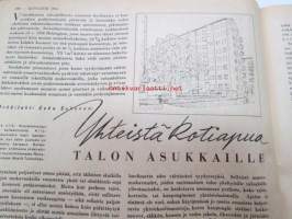 Kotiliesi 1945 nr 10, sis. mm. seur. artikkelit / kuvat / mainokset; Puutalo Oy, Enso-Gutzeit Oy pakkauslaatikot, Kotien helluntai, Nuorten siviilikesä, Syöpä -