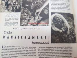 Kotiliesi 1945 nr 10, sis. mm. seur. artikkelit / kuvat / mainokset; Puutalo Oy, Enso-Gutzeit Oy pakkauslaatikot, Kotien helluntai, Nuorten siviilikesä, Syöpä -