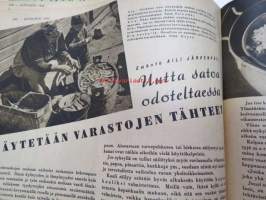 Kotiliesi 1945 nr 11, sis. mm. seur. artikkelit / kuvat / mainokset; Kirjontamalleja &quot;Kesän kukkasia&quot; pieniin pukuihin, Raunioista rauhan työhön, Kotien